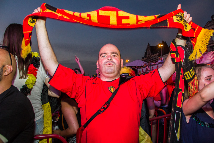Sfeerbeelden Brazilië-Belgie @ Huyndai Fan Park Antwerpen, picture 96, photographed by Marc Verdonck - FrontView Magazine