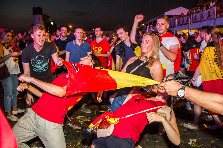 Sfeerbeelden Brazilië-Belgie @ Huyndai Fan Park Antwerpen, picture 110, photographed by Marc Verdonck - FrontView Magazine