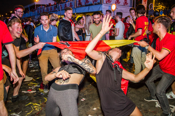 Sfeerbeelden Brazilië-Belgie @ Huyndai Fan Park Antwerpen, picture 111, photographed by Marc Verdonck - FrontView Magazine