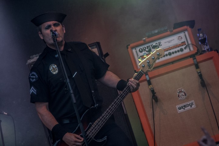 Turbonegro @ Sjock, foto 14, foto's door Luc Luyten - FrontView Magazine