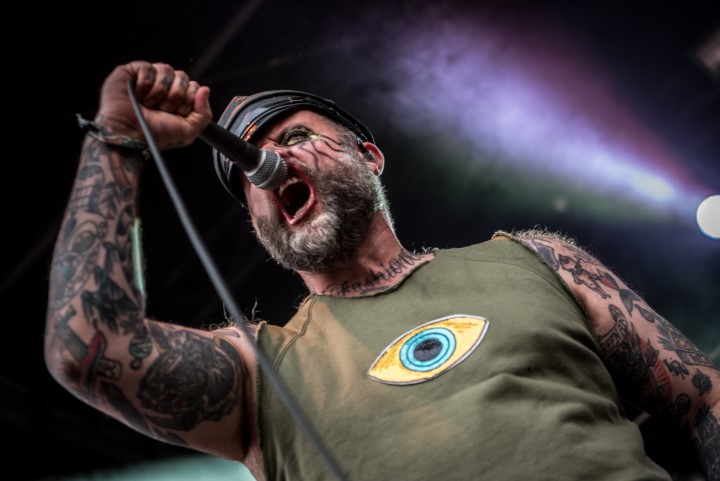 Turbonegro @ Sjock, foto 26, foto's door Luc Luyten - FrontView Magazine