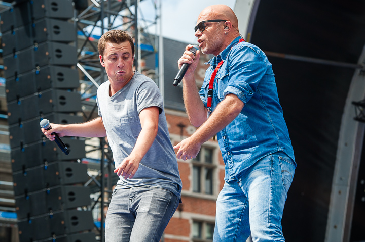 11 juli-viering repetities & backstagebeelden @ Grote Markt Antwerpen, picture 34, photographed by Dimitri Vanlommel - FrontView Magazine