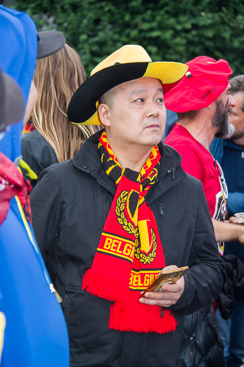 Sfeerbeelden Frankrijk-Belgie @ Huyndai Fan Park Antwerpen, picture 3, photographed by Marc Verdonck - FrontView Magazine
