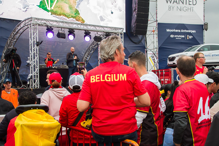 Sfeerbeelden Frankrijk-Belgie @ Huyndai Fan Park Antwerpen, picture 6, photographed by Marc Verdonck - FrontView Magazine