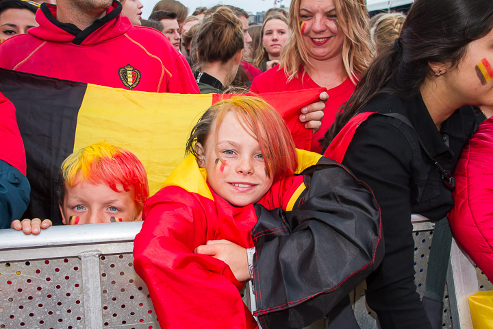 Sfeerbeelden Frankrijk-Belgie @ Huyndai Fan Park Antwerpen, picture 18, photographed by Marc Verdonck - FrontView Magazine