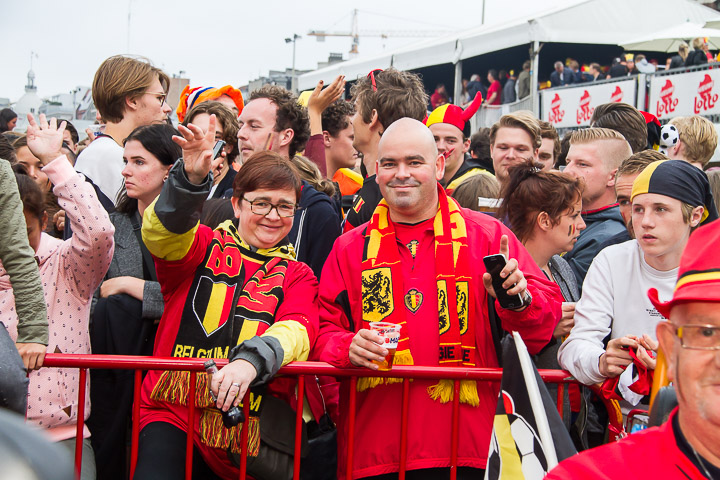 Sfeerbeelden Frankrijk-Belgie @ Huyndai Fan Park Antwerpen, picture 23, photographed by Marc Verdonck - FrontView Magazine