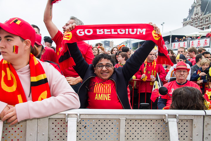 Sfeerbeelden Frankrijk-Belgie @ Huyndai Fan Park Antwerpen, picture 28, photographed by Marc Verdonck - FrontView Magazine