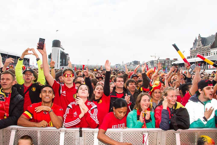 Sfeerbeelden Frankrijk-Belgie @ Huyndai Fan Park Antwerpen, picture 37, photographed by Marc Verdonck - FrontView Magazine