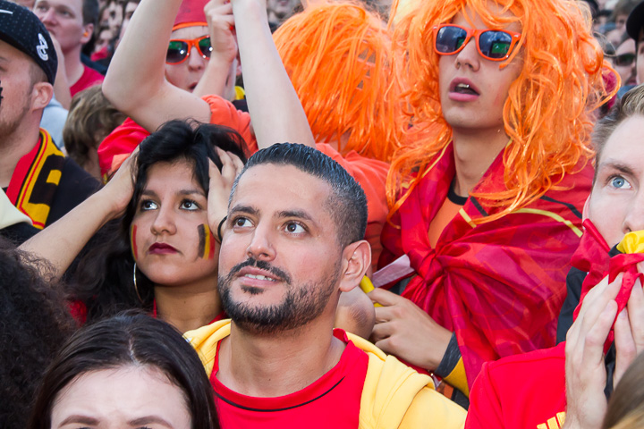 Sfeerbeelden Frankrijk-Belgie @ Huyndai Fan Park Antwerpen, picture 45, photographed by Marc Verdonck - FrontView Magazine