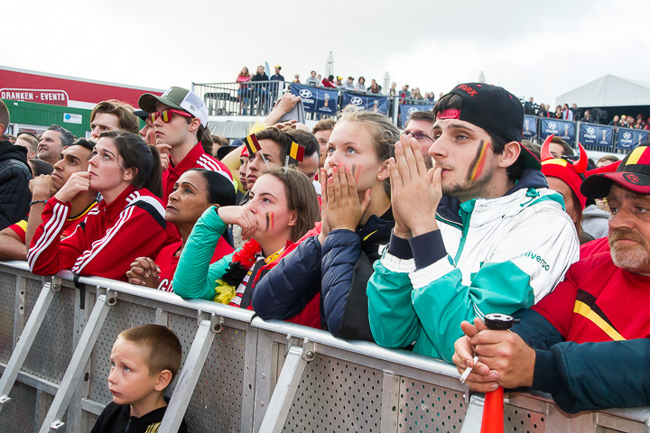 Sfeerbeelden Frankrijk-Belgie @ Huyndai Fan Park Antwerpen, picture 46, photographed by Marc Verdonck - FrontView Magazine