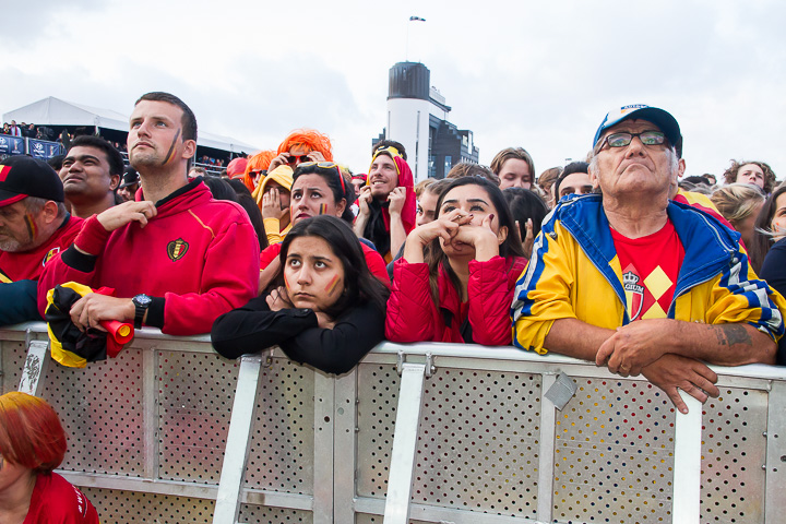 Sfeerbeelden Frankrijk-Belgie @ Huyndai Fan Park Antwerpen, picture 47, photographed by Marc Verdonck - FrontView Magazine