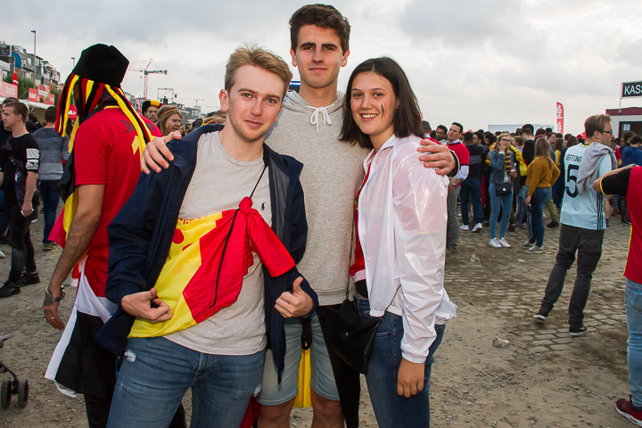 Sfeerbeelden Frankrijk-Belgie @ Huyndai Fan Park Antwerpen, picture 51, photographed by Marc Verdonck - FrontView Magazine