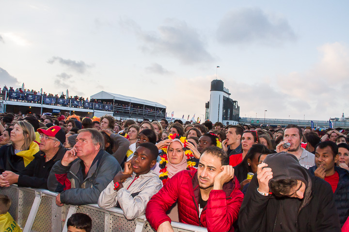 Sfeerbeelden Frankrijk-Belgie @ Huyndai Fan Park Antwerpen, picture 55, photographed by Marc Verdonck - FrontView Magazine
