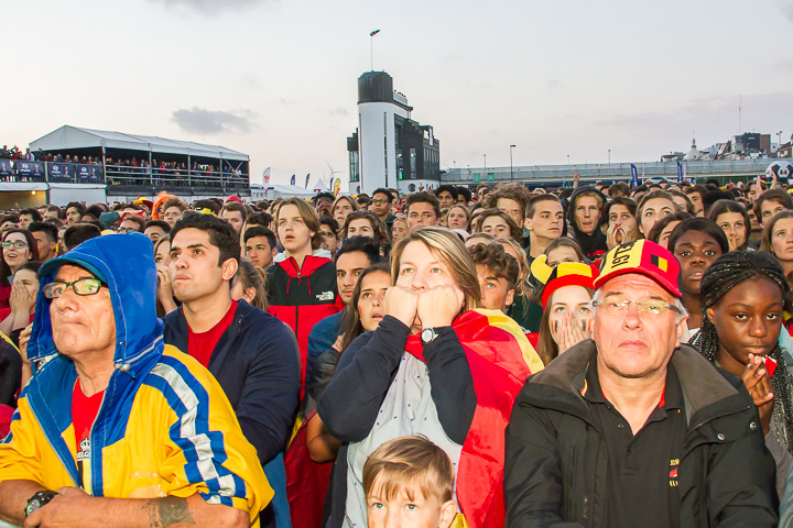 Sfeerbeelden Frankrijk-Belgie @ Huyndai Fan Park Antwerpen, picture 62, photographed by Marc Verdonck - FrontView Magazine