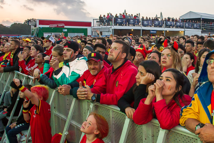 Sfeerbeelden Frankrijk-Belgie @ Huyndai Fan Park Antwerpen, picture 63, photographed by Marc Verdonck - FrontView Magazine