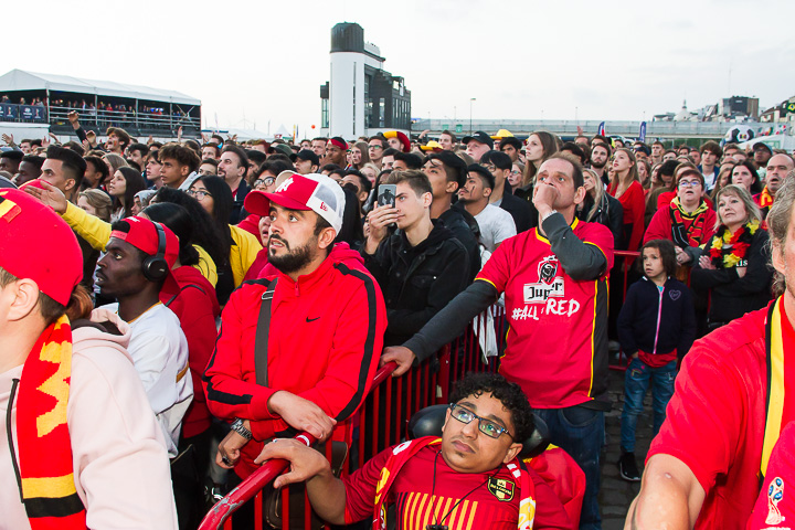 Sfeerbeelden Frankrijk-Belgie @ Huyndai Fan Park Antwerpen, picture 66, photographed by Marc Verdonck - FrontView Magazine