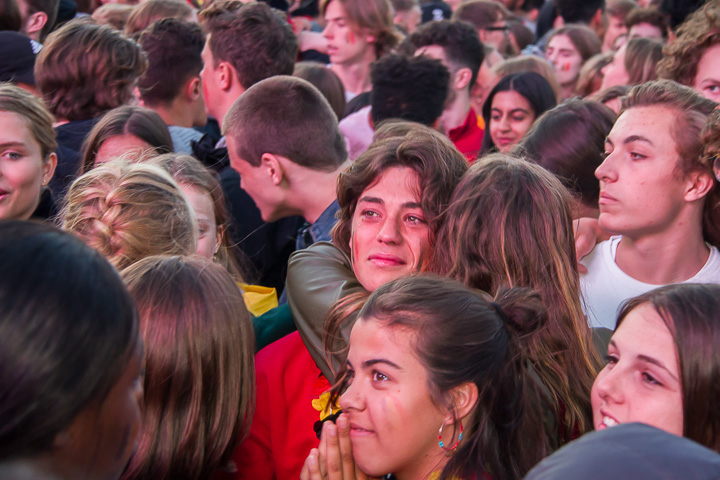 Sfeerbeelden Frankrijk-Belgie @ Huyndai Fan Park Antwerpen, picture 72, photographed by Marc Verdonck - FrontView Magazine