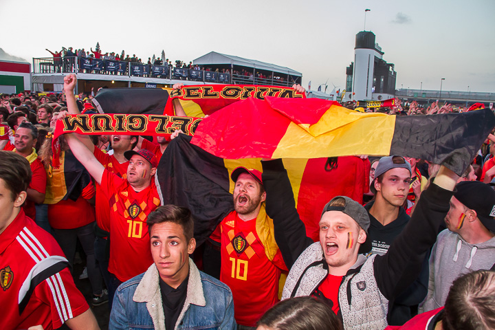 Sfeerbeelden Frankrijk-Belgie @ Huyndai Fan Park Antwerpen, picture 74, photographed by Marc Verdonck - FrontView Magazine