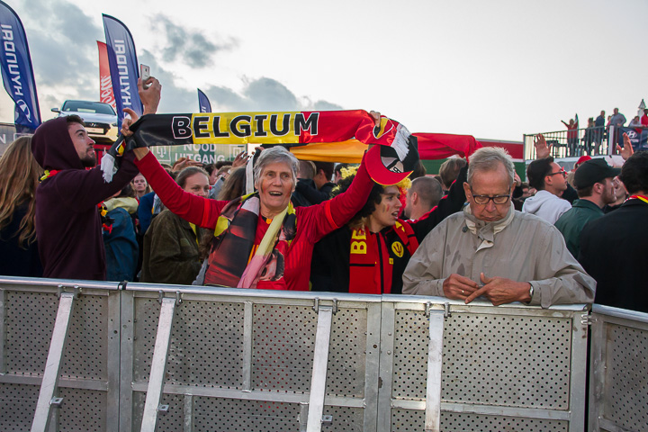Sfeerbeelden Frankrijk-Belgie @ Huyndai Fan Park Antwerpen, picture 79, photographed by Marc Verdonck - FrontView Magazine