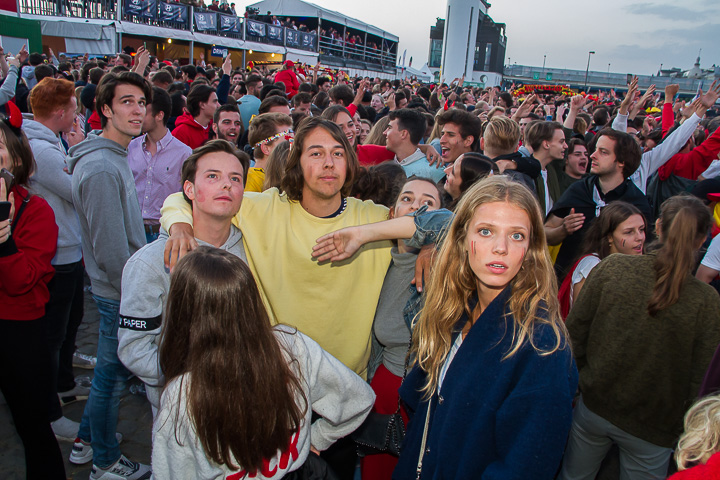 Sfeerbeelden Frankrijk-Belgie @ Huyndai Fan Park Antwerpen, picture 81, photographed by Marc Verdonck - FrontView Magazine