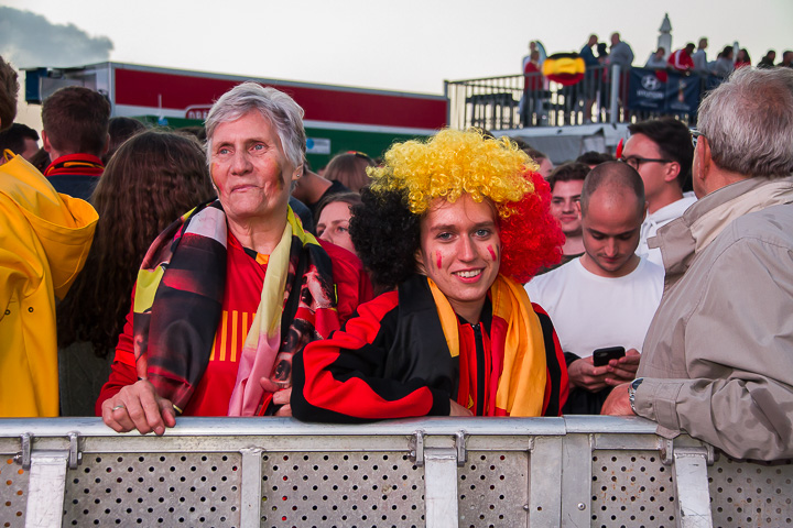 Sfeerbeelden Frankrijk-Belgie @ Huyndai Fan Park Antwerpen, picture 84, photographed by Marc Verdonck - FrontView Magazine