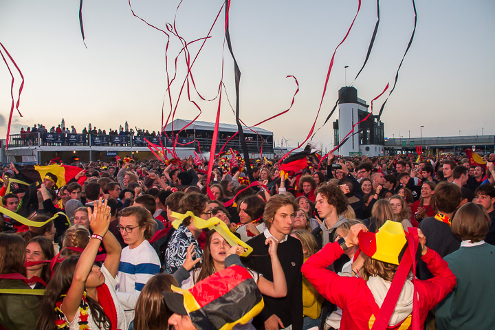Sfeerbeelden Frankrijk-Belgie @ Huyndai Fan Park Antwerpen, picture 89, photographed by Marc Verdonck - FrontView Magazine