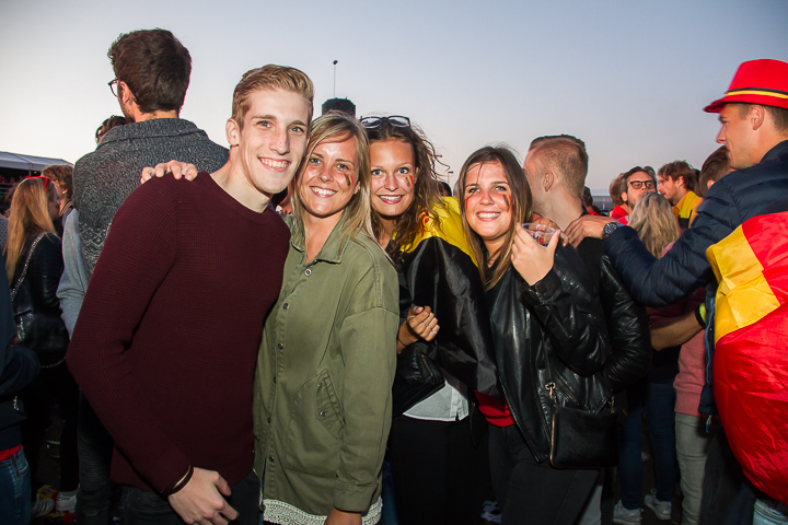 Sfeerbeelden Frankrijk-Belgie @ Huyndai Fan Park Antwerpen, picture 99, photographed by Marc Verdonck - FrontView Magazine
