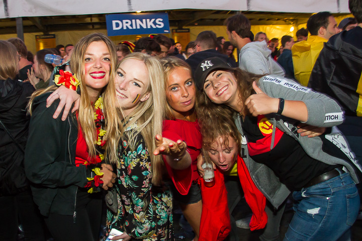 Sfeerbeelden Frankrijk-Belgie @ Huyndai Fan Park Antwerpen, picture 101, photographed by Marc Verdonck - FrontView Magazine