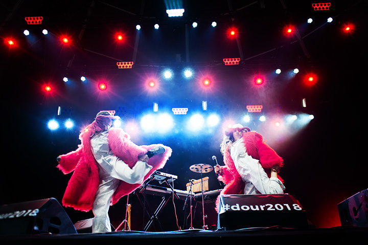 Juicy @ Dour Festival 2018, picture 2, photographed by Magali Decamps - FrontView Magazine