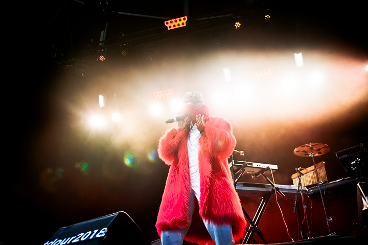 Juicy @ Dour Festival 2018, picture 5, photographed by Magali Decamps - FrontView Magazine