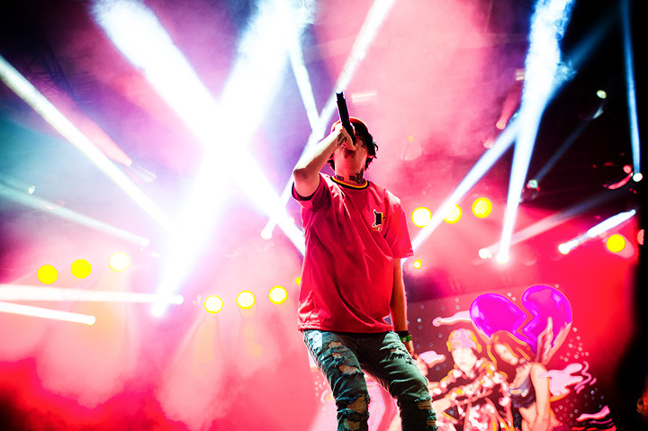 Lil Xan @ Dour Festival 2018, picture 1, photographed by Magali Decamps - FrontView Magazine