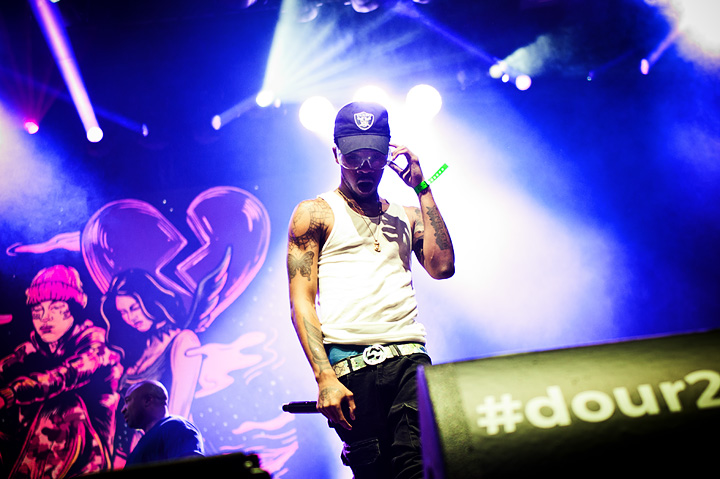 Lil Xan @ Dour Festival 2018, picture 5, photographed by Magali Decamps - FrontView Magazine