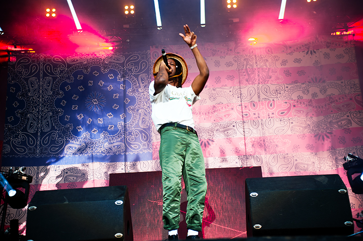 Joey Bada$$ @ Dour Festival 2018, picture 1, photographed by Magali Decamps - FrontView Magazine