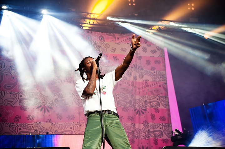 Joey Bada$$ @ Dour Festival 2018, picture 4, photographed by Magali Decamps - FrontView Magazine