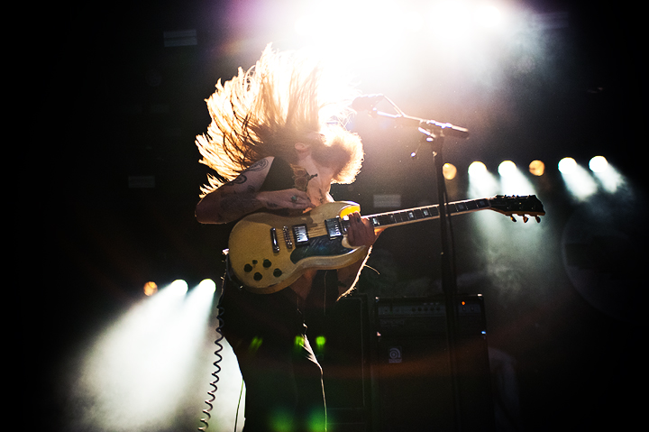 Kadavar @ Dour Festival 2018, foto 2, foto's door Magali Decamps - FrontView Magazine