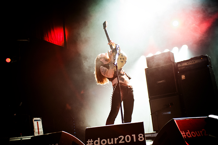 Kadavar @ Dour Festival 2018, foto 7, foto's door Magali Decamps - FrontView Magazine