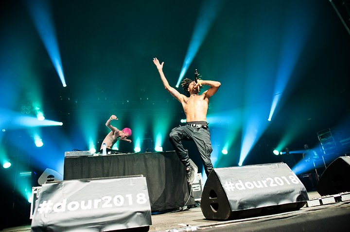 SCARLXRD @ Dour Festival 2018, picture 3, photographed by Magali Decamps - FrontView Magazine