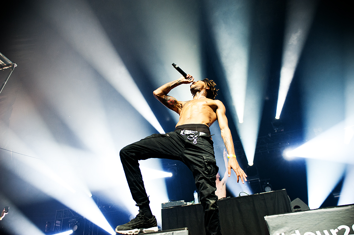 SCARLXRD @ Dour Festival 2018, picture 7, photographed by Magali Decamps - FrontView Magazine