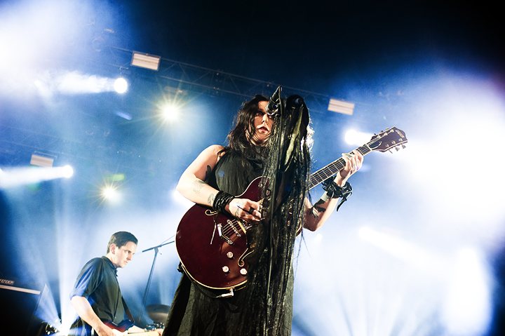 Chelsea Wolfe @ Dour Festival 2018, foto 2, foto's door Magali Decamps - FrontView Magazine