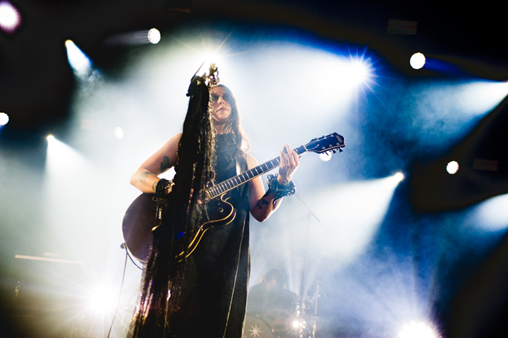 Chelsea Wolfe @ Dour Festival 2018, foto 7, foto's door Magali Decamps - FrontView Magazine