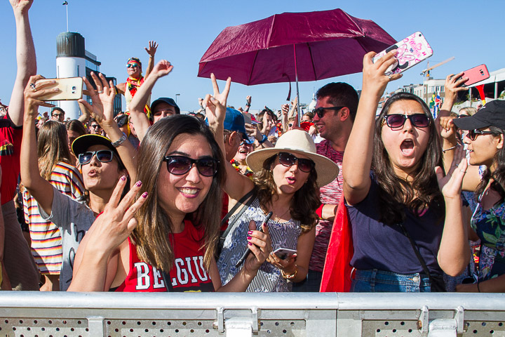 Sfeerbeelden Belgie-Engeland @ Huyndai Fan Park Antwerpen, foto 31, foto's door Marc Verdonck - FrontView Magazine