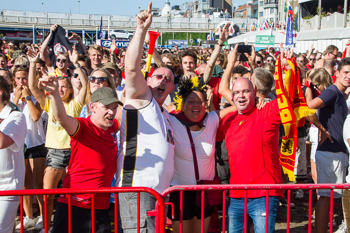 Sfeerbeelden Belgie-Engeland @ Huyndai Fan Park Antwerpen, foto 35, foto's door Marc Verdonck - FrontView Magazine