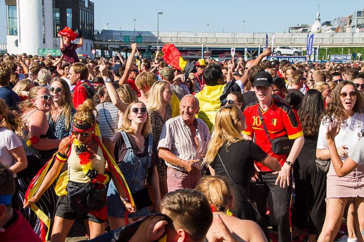 Sfeerbeelden Belgie-Engeland @ Huyndai Fan Park Antwerpen, foto 46, foto's door Marc Verdonck - FrontView Magazine