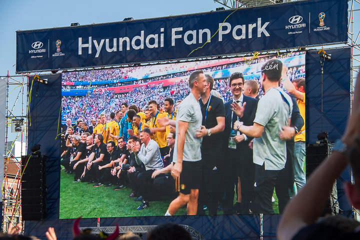 Sfeerbeelden Belgie-Engeland @ Huyndai Fan Park Antwerpen, foto 49, foto's door Marc Verdonck - FrontView Magazine