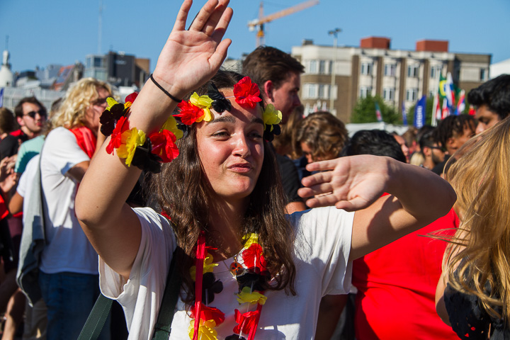 Sfeerbeelden Belgie-Engeland @ Huyndai Fan Park Antwerpen, foto 51, foto's door Marc Verdonck - FrontView Magazine