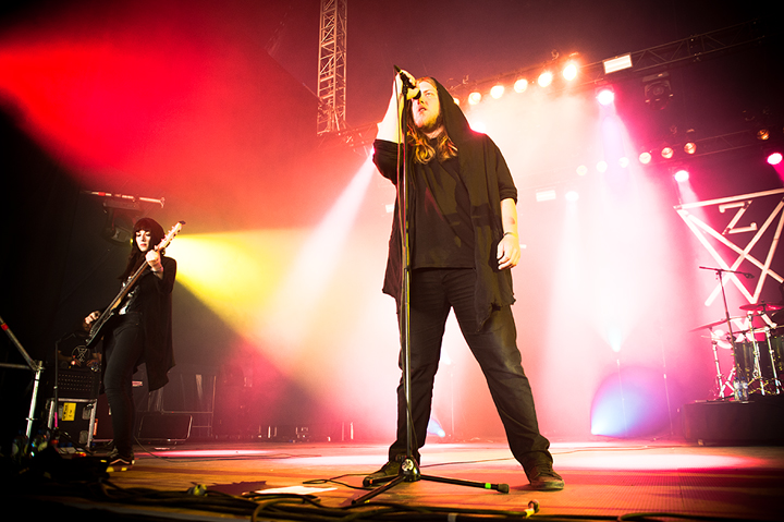 Zeal & Ardor @ Dour Festival 2018, picture 6, photographed by Magali Decamps - FrontView Magazine