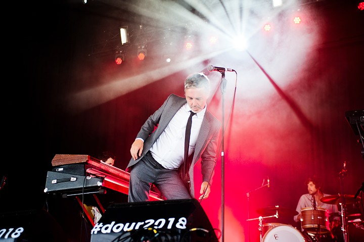 Baxter Dury @ Dour Festival 2018, picture 2, photographed by Magali Decamps - FrontView Magazine