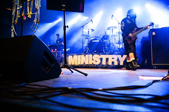 Ministry @ Dour Festival 2018, foto 1, foto's door Magali Decamps - FrontView Magazine