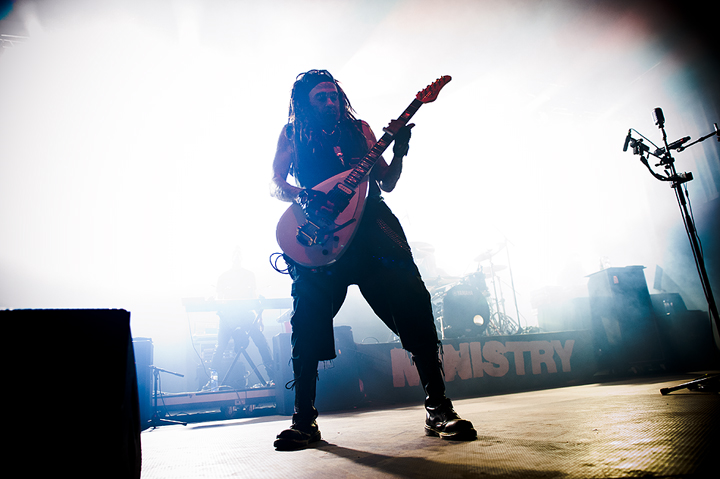 Ministry @ Dour Festival 2018, foto 3, foto's door Magali Decamps - FrontView Magazine