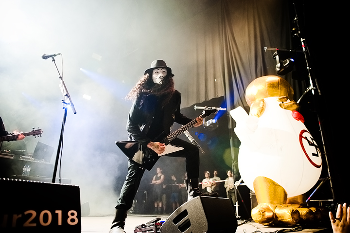 Ministry @ Dour Festival 2018, foto 4, foto's door Magali Decamps - FrontView Magazine